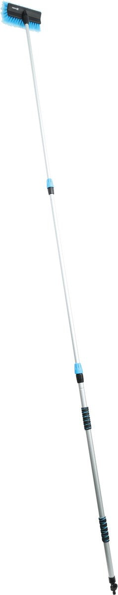Protecton telescopische wasborstel - instelbaar lengte van 150-350cm - grondige en veilige reiniging - ook voor hoge ramen of zonnepanelen