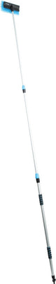 Protecton telescopische wasborstel - instelbaar lengte van 150-350cm - grondige en veilige reiniging - ook voor hoge ramen of zonnepanelen