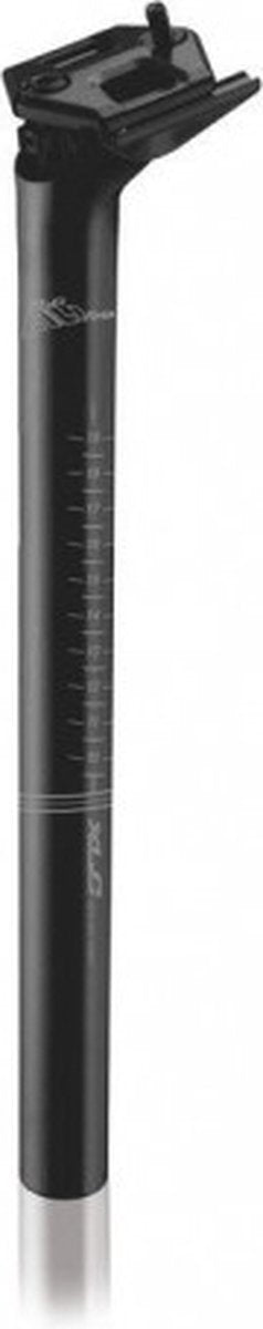 Xlc sp-o02 zadelpen - all ride - 27.2x400mm - aluminium - zwart