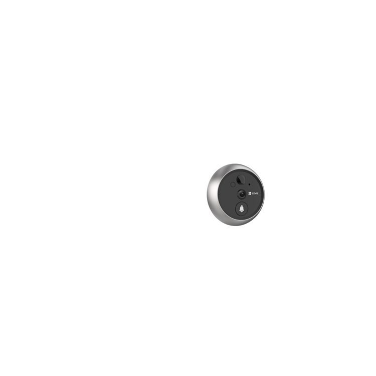 Chargez l'image dans la visionneuse de la galerie, Ezviz 1069342 - dp2 doorviewer with screen cs-dp2-a0-6e2wpfbs | 1 stuks
