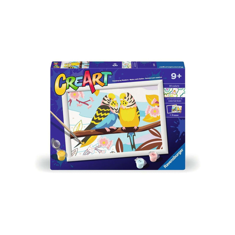 Load image into Gallery viewer, Ravensburger creart schilderen op nummer - papegaaien
