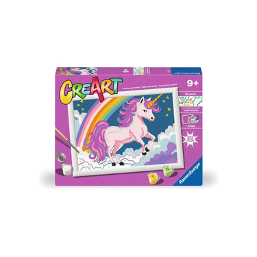 Ravensburger creart schilderen op nummer - eenhoorn