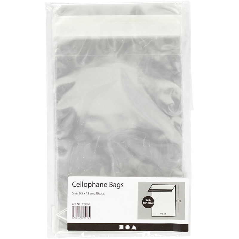 Load image into Gallery viewer, Https: www.cchobby.nl cellofaan-zakjes-h-12-9-cm-b-9-7-cm-dikte-25-my-20-stuk-1-doos
