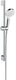 Hansgrohe crometta doucheset vario met unica'crometta glijstang 65 cm - chroom - 2 straalsoorten - diamtere handdouche 100 mm