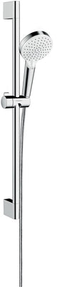 Hansgrohe crometta doucheset vario met unica'crometta glijstang 65 cm - chroom - 2 straalsoorten - diamtere handdouche 100 mm