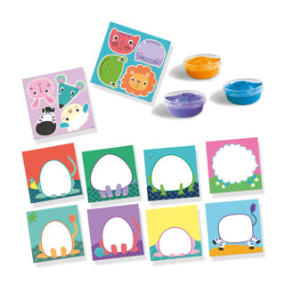 Ses my first vingerverf dieren | 2 stuks