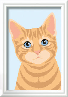 Ravensburger creart schilderen op nummer rode poes | 3 stuks