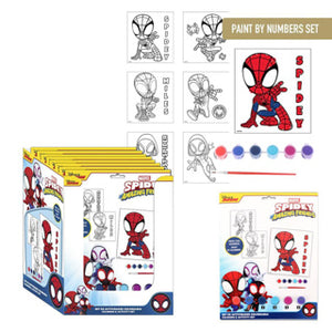 Verven op nummer spidey | 2 stuks