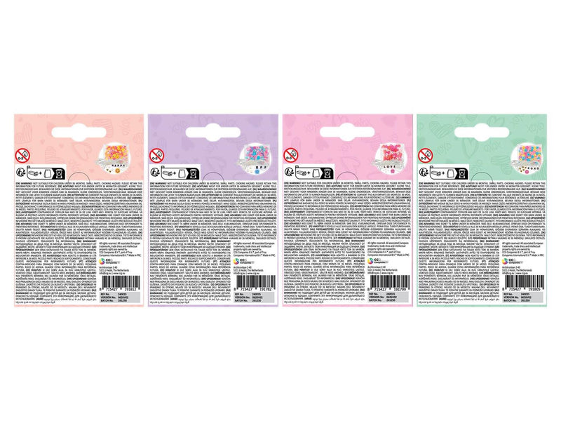 ギャラリービューアに画像をロードする, Moxy doe het zelf armband 2 dessins, 4 assorti
