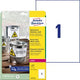Ultra sterke etiketten avery zweckform l4775-20 210x297mm
