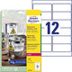 Ultra sterke etiketten avery l4776-20 99,1x42,3mm