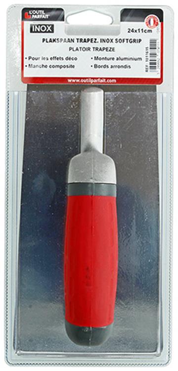 ギャラリービューアに画像をロードする, L?outil parfait 1011615 - plakspaan trapez. inox softgrip 24x11cm | 4 stuks
