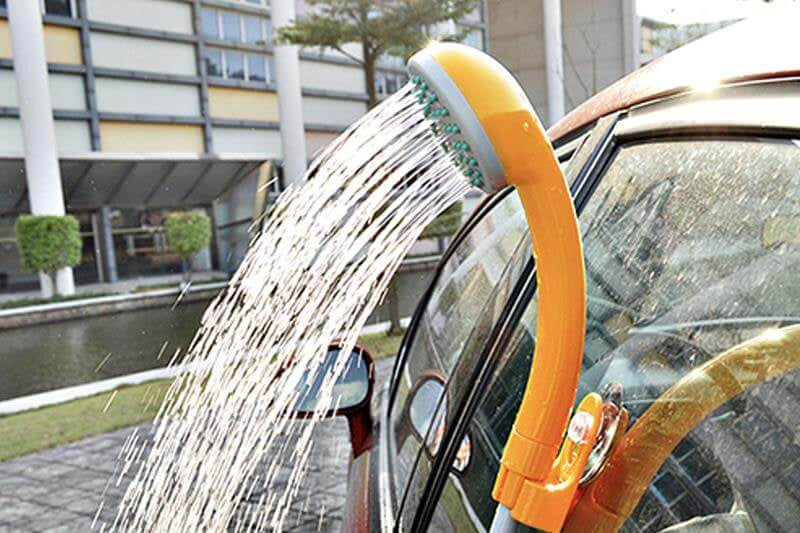 Laden Sie das Bild in Galerie -Viewer, Mobiele handdouche met accu
