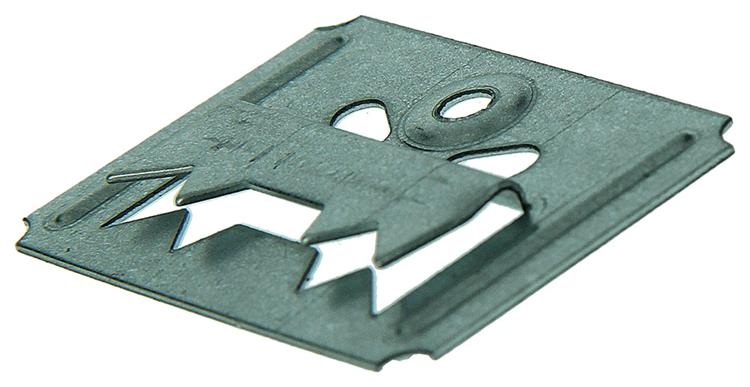 Afbeelding laden in galerijviewer, 1004670 - 100 verst. planchetteklemen met schroeven 2mm | 10 stuks
