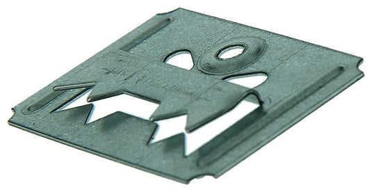 1004670 - 100 verst. planchetteklemen met schroeven 2mm | 10 stuks