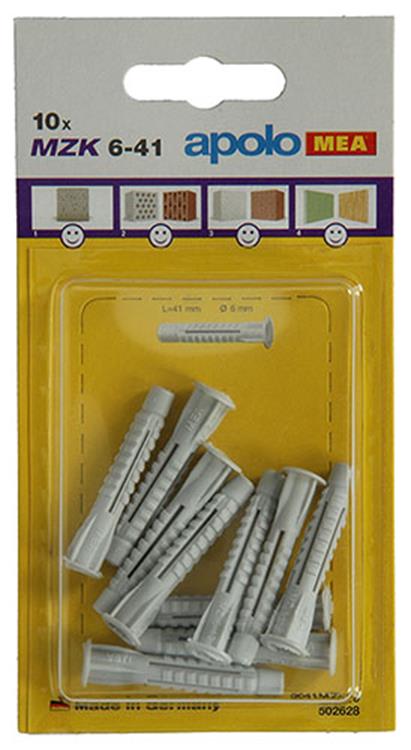 Afbeelding laden in galerijviewer, Celo 1015434 - 10 universeelpluggen mzk 502628 6x41mm | 5 stuks
