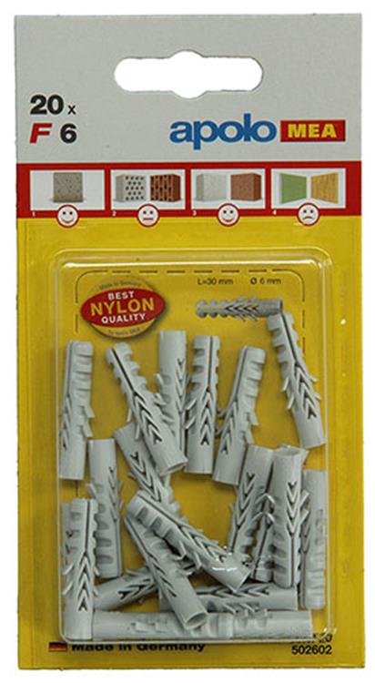 Afbeelding laden in galerijviewer, Celo 1015362 - 20 nylon pluggen f 502602 6 mm | 5 stuks
