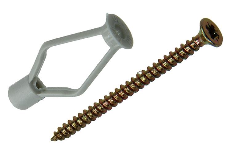 Afbeelding laden in galerijviewer, Celo 1015445 - 20 gipsplaatpluggen hr + sps 502702 6mm | 5 stuks
