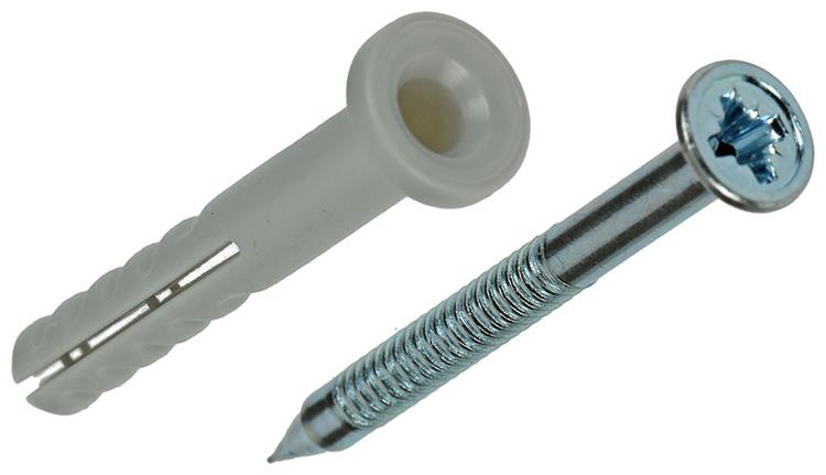 Afbeelding laden in galerijviewer, Celo 1015389 - 20 nylon nagelpluggen np 502658 5x35mm | 5 stuks
