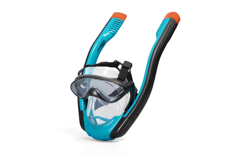 Afbeelding laden in galerijviewer, Bestway hydro-pro flowtech snorkel masker l xl
