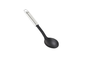 Leifheit sterling groentelepel opscheplepel nylon - rvs - zwart