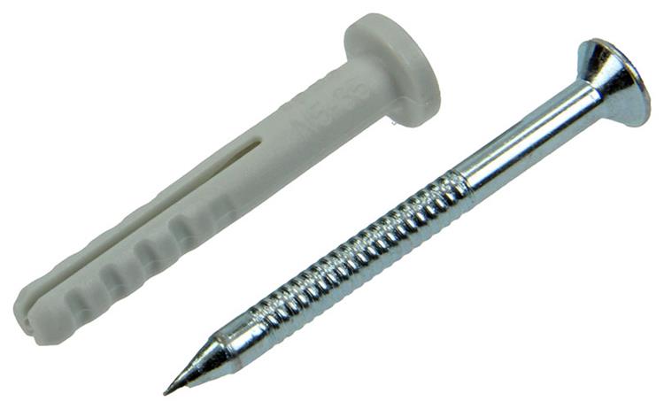 Afbeelding laden in galerijviewer, Celo 1014378 - nagelpluggen voorgemonteerd np ø5x35mm 100 stuks | 2 stuks
