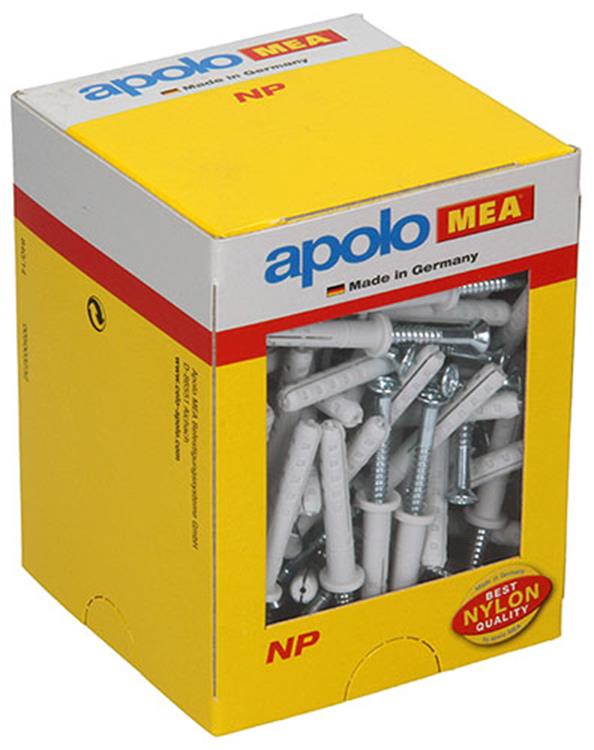 Afbeelding laden in galerijviewer, Celo 1003144 - nagelpluggen voorgemonteerd np ø6x40mm 100 stuks | 2 stuks
