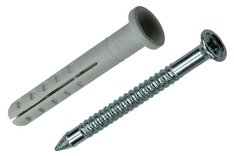 Afbeelding laden in galerijviewer, Celo 1003144 - nagelpluggen voorgemonteerd np ø6x40mm 100 stuks | 2 stuks
