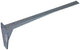 1059982 - l-profiel sterk konsool 330 verzinkt draagkr. 75kg | 10 stuks