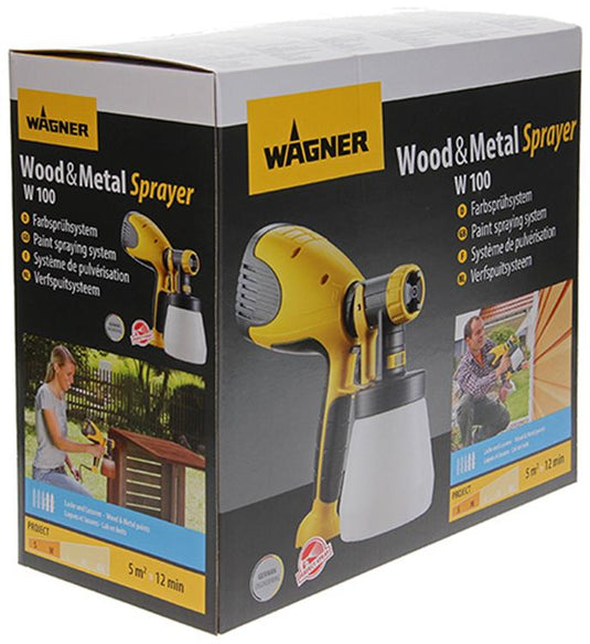 Wagner wood metal sprayer w100 verfspuit