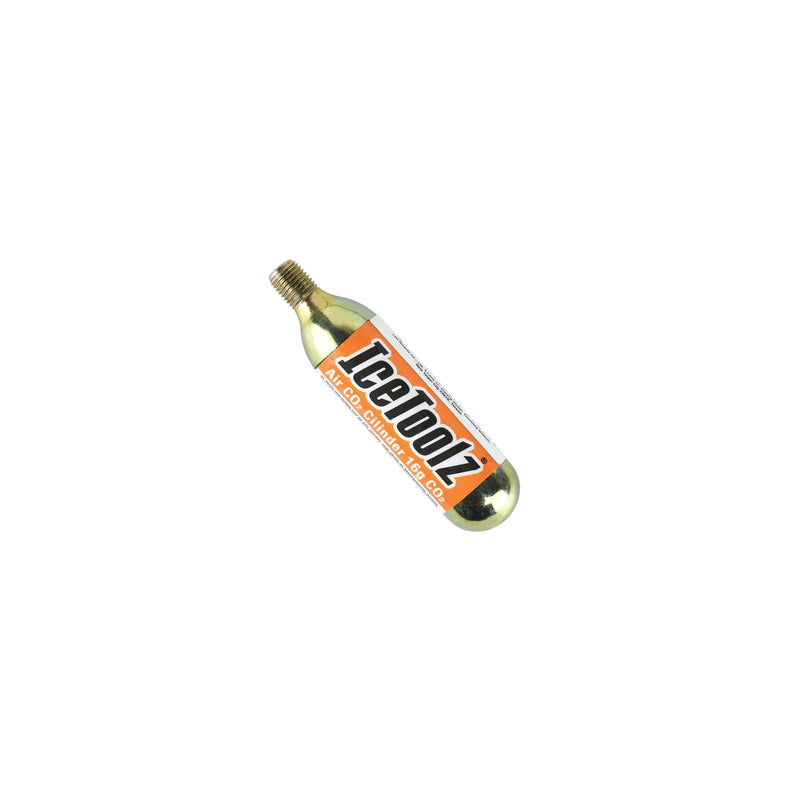 Load image into Gallery viewer, Icetoolz co2 patronen 16 gram met schroefdraad a821 (pot van 50 stuks)
