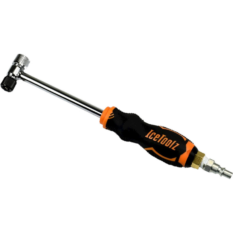 Load image into Gallery viewer, IceToolz Compressorhandvat met snelkoppeling EURO
