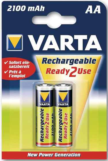 Varta accu rechargeable mignon power accu 2er-sb 2100mah