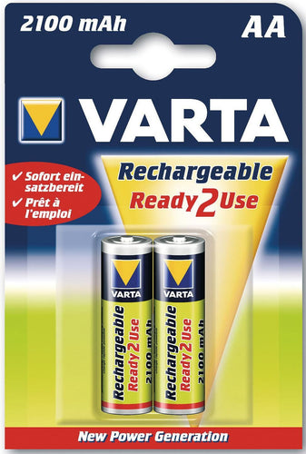 Varta rechargeable power accu mignon power accu 2er-sb 2100mah
