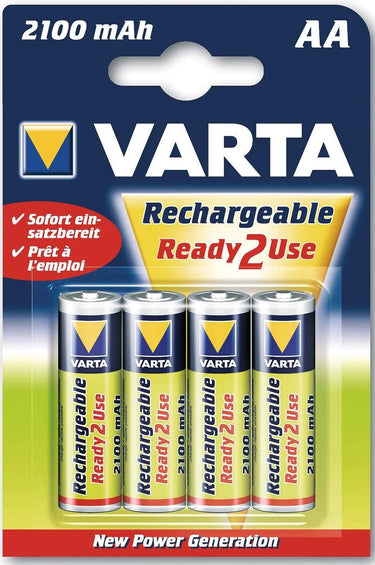 Varta accu rechargeable mignon power accu 4er-sb 2100mah