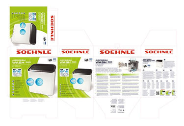 Soehnle 1059680 - airfresh wash 500 | 2 stuks