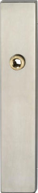 Impresso schild blind rvs - 41 x 226 mm - set van 2