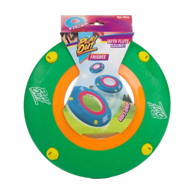 Chargez l'image dans la visionneuse de la galerie, Toi-toys play out frisbee met geluid 27cm 3 assorti
