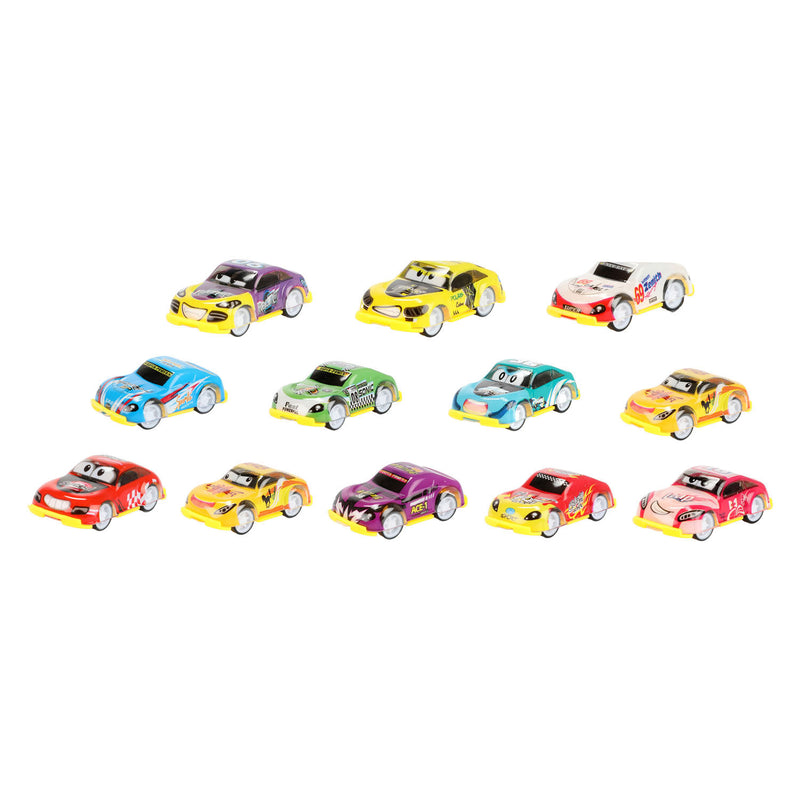 Chargez l'image dans la visionneuse de la galerie, Turbo racers pull back rally auto's - 12st.
