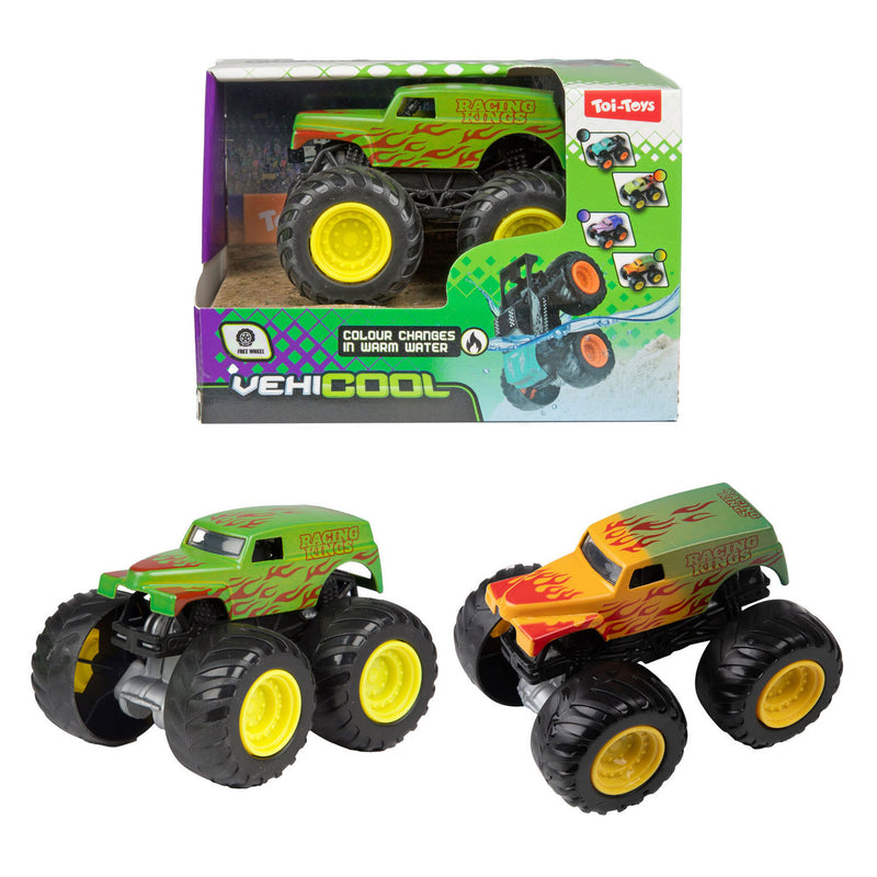Laden Sie das Bild in Galerie -Viewer, Vehicool kleurveranderende monster truck - 8,5cm
