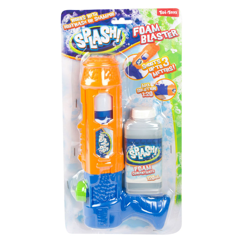Afbeelding laden in galerijviewer, Toi-toys splash schuimpistool 24cm + 120ml schuim 2 assorti
