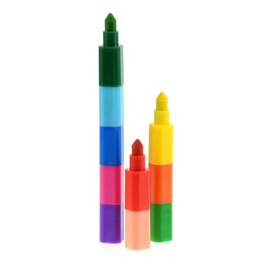 Toi-toys 10-in-1 waskrijt pen, 2st.