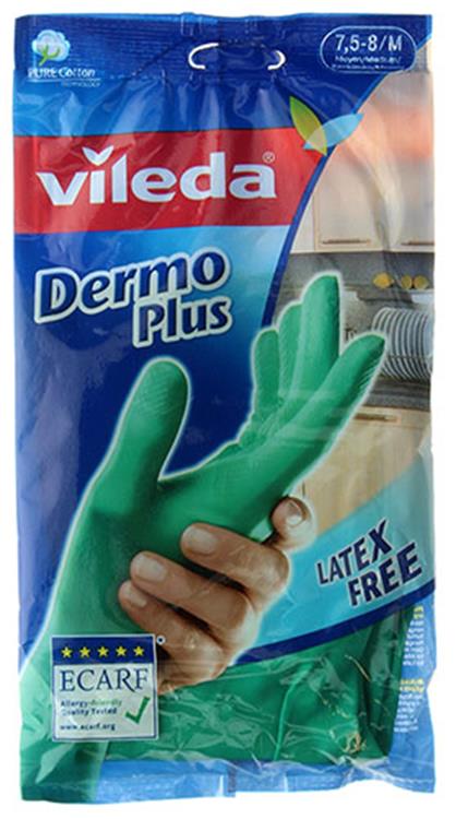 Vileda 1046052 - handschoenen dermoplus m | 12 stuks