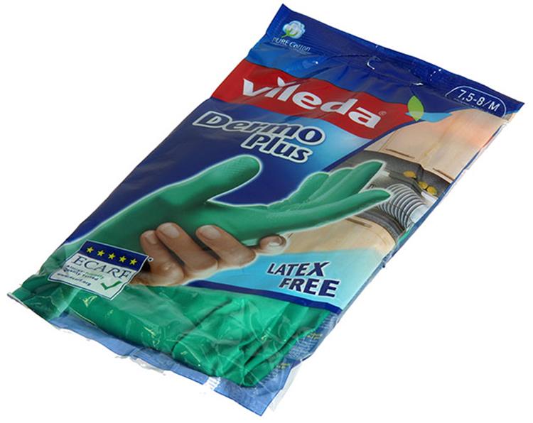 Laden Sie das Bild in Galerie -Viewer, Vileda 1046052 - handschoenen dermoplus m | 12 stuks
