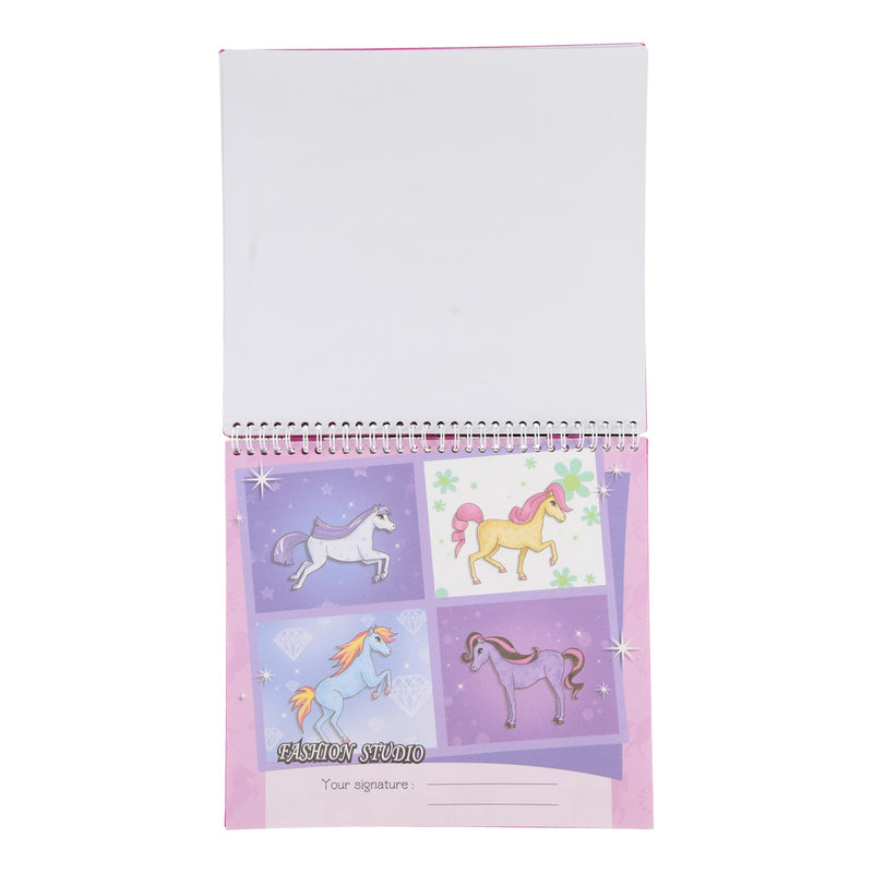 Afbeelding laden in galerijviewer, Toi-toys design je eigen pony schetsboek
