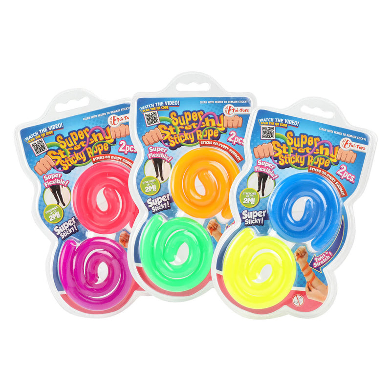 Load image into Gallery viewer, Toi-toys sticky stretch ropes, 2st.
