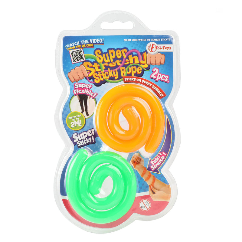 Load image into Gallery viewer, Toi-Toys Sticky Stretch Ropes, 2st.
