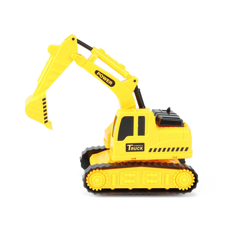 Load image into Gallery viewer, Toi-toys cars trucks kiepwagen met graafmachine
