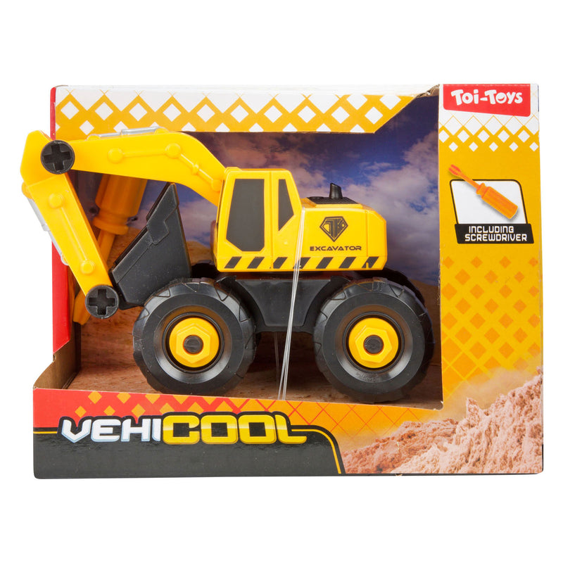 Afbeelding laden in galerijviewer, Toi-toys vehicool cars trucs constructie werkvoertuig
