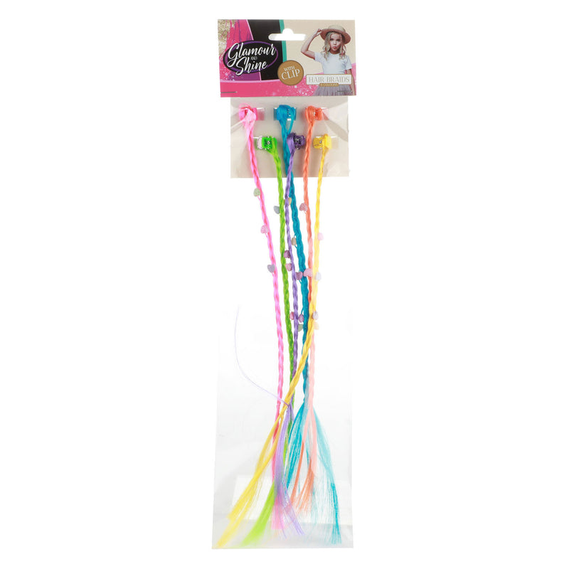 Load image into Gallery viewer, Toi-toys haarlok haarclip met hartjes, 6st.
